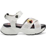 Sandalen Ed Hardy Flaming sandal white