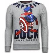 Sweater Local Fanatic Captain Duck Rhinestone