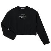 Sweater Calvin Klein Jeans METALLIC BOX LOGO SWEATSHIRT