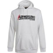 Sweater Kawasaki Killa Unisex Hooded Sweatshirt K202153 1002 White