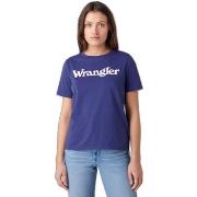 T-shirt Korte Mouw Wrangler T-shirt femme Regular