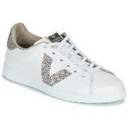 Lage Sneakers Victoria TENIS PIEL GLITTER