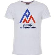 T-shirt Korte Mouw Peak Mountain T-shirt manches courtes homme CIMES