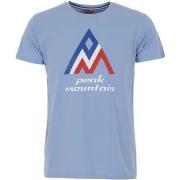 T-shirt Korte Mouw Peak Mountain T-shirt manches courtes homme CIMES