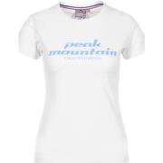 T-shirt Korte Mouw Peak Mountain T-shirt manches courtes femme ACOSMO