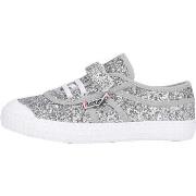 Sneakers Kawasaki Glitter Kids Shoe W/Elastic K202586-ES 8889 Silver