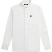 Overhemd Lange Mouw Fred Perry Camicia Fred Perry Button Down Collar