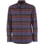 Overhemd Lange Mouw Scotch &amp; Soda Regular-Fit Checked Lightweight ...