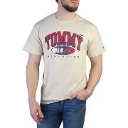 T-shirt Korte Mouw Tommy Hilfiger dm0dm16407 aci brown
