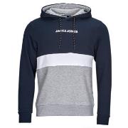 Sweater Jack &amp; Jones JJEREID BLOCKING SWEAT HOOD