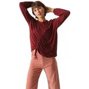 Sweater Skfk T-Shirt Bezi - Burgundy