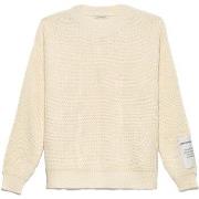 Sweater Hinnominate Maglia Corta Girocollo Costa Perlata Con Etichetta