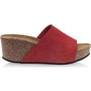 Sandalen Bio Divina sandalen / blootsvoets vrouw rood