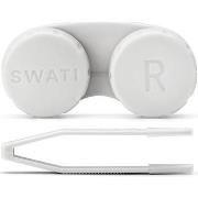 Oog accesoires Swati Estuche para lentes de contacto y pinzas