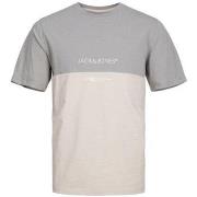 T-shirt Korte Mouw Jack &amp; Jones 12250703 ERYDER BLOCKING TEE