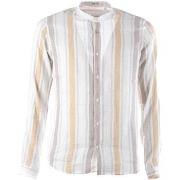 Overhemd Lange Mouw Sl56 Camicia Berenice Collo Coreana Lino