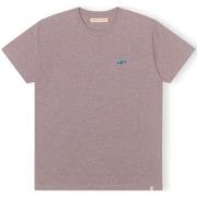 T-shirt Revolution T-Shirt Regular 1342 PIC - Purple Melange