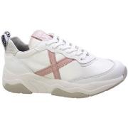 Lage Sneakers Munich Sneakers Donna Bianco/Rosa Wave156