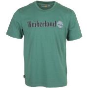 T-shirt Korte Mouw Timberland Linear Logo Short Sleeve