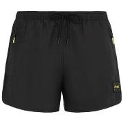 Korte Broek F * * K Shorts Uomo Nero Fk24-2003bk