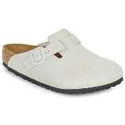 Slippers Birkenstock Boston LEVE Corduroy Antique White