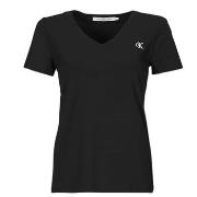 T-shirt Korte Mouw Calvin Klein Jeans CK EMBROIDERY STRETCH V-NECK