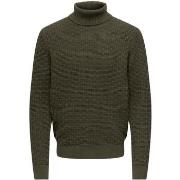 Vest Only &amp; Sons ONSKAY REG ROLL NECK KNIT 22023177