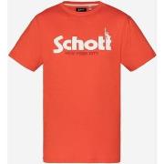 T-shirt Korte Mouw Schott TSTROY