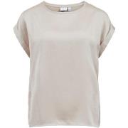 T-shirt Korte Mouw Vila VIELLETTE S/S SATIN TOP/SU - NOOS 14059563