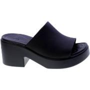 Sandalen Crocs Sandalo Donna Nero Brooklyn Slide Heel Cr209408/bkbk