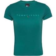 T-shirt Korte Mouw Tommy Hilfiger SLIM TONAL LINEA DW0DW17827