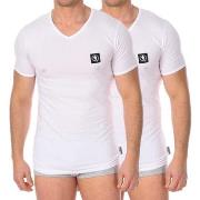 T-shirt Korte Mouw Bikkembergs BKK1UTS08BI-WHITE