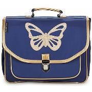 Schooltas CARAMEL &amp; CIE CARTABLE 38 CM PAPILLON BLEU