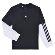 T-Shirt Lange Mouw adidas Street Jam 2-in-1 Long Sleeve Long-Sleeve To...