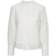 Blouse Y.a.s YAS Noos Alessia Shirt L/S - Star White