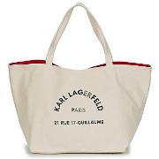 Boodschappentas Karl Lagerfeld RUE ST GUILLAUE CANVAS TOTE