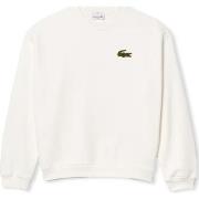 Sweater Lacoste Loose Fit Badge Accent Sweatshirt - Blanc