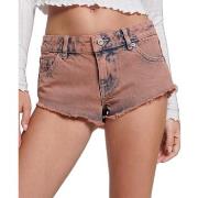 Korte Broek Superdry Short mini délavé femme