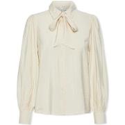 Blouse Y.a.s YAS Noos Pil Bow Shirt - Birch