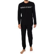 Pyjama's / nachthemden Emporio Armani Grafische pyjamaset met lange mo...