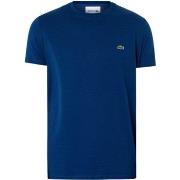 T-shirt Korte Mouw Lacoste T-Shirt Met Logo Van Pima-Katoen