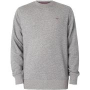 Sweater Gant Sweatshirt Met Ronde Hals En Schild