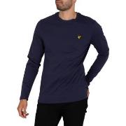 T-shirt Korte Mouw Lyle &amp; Scott Effen T-Shirt Met Lange Mouwen