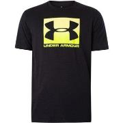 T-shirt Korte Mouw Under Armour Boxed los T-shirt in sportstijl