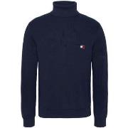 Sweater Tommy Jeans Slim Roll Neck Jumper Dark Night Navy