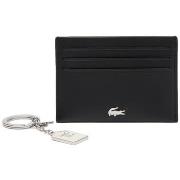 Portemonnee Lacoste Card Holder and Key Chain - Noir