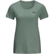 T-shirt Korte Mouw Jack Wolfskin Tech Tee W