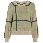 Trui Vila Hallo New Knit - Doeskin/Scarab