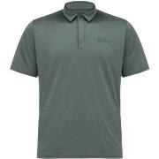 Polo Shirt Korte Mouw Jack Wolfskin Delfami Polo Shirt