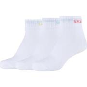 Sportsokken Skechers 3PPK Wm Mesh Ventilation Quarter Socks